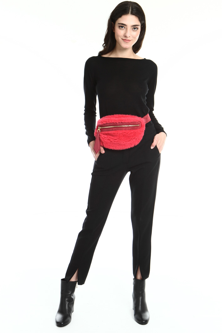 Fur-effect belt bag Intrend Fur-effect belt bag Intrend