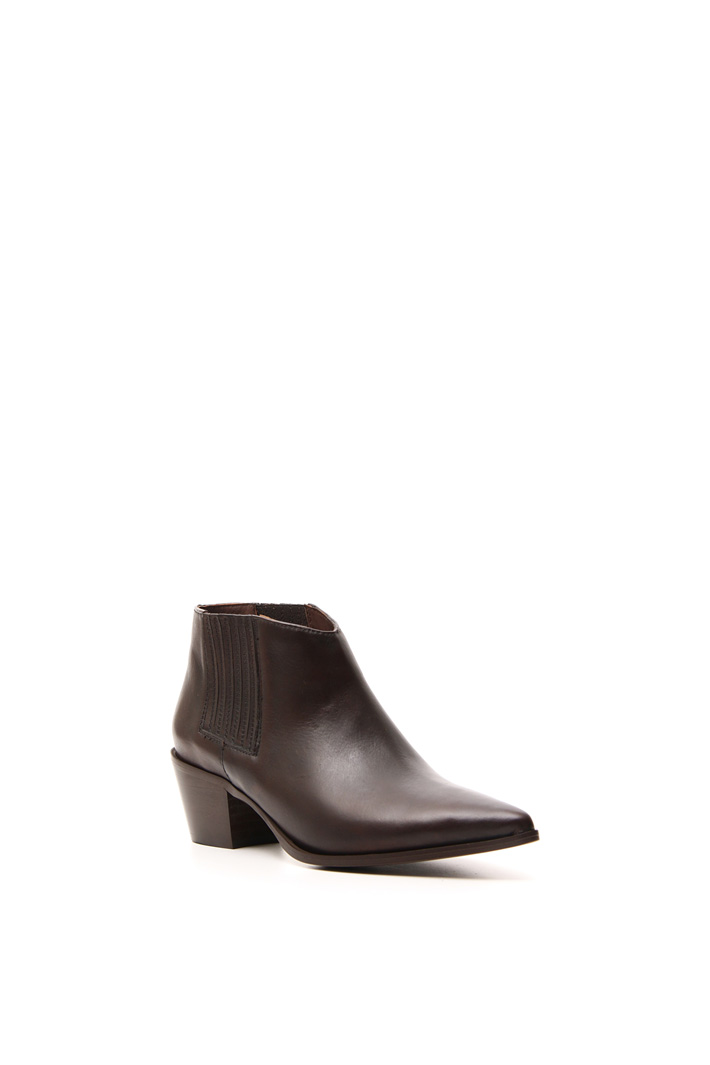 Leather ankle boots Intrend Leather ankle boots Intrend