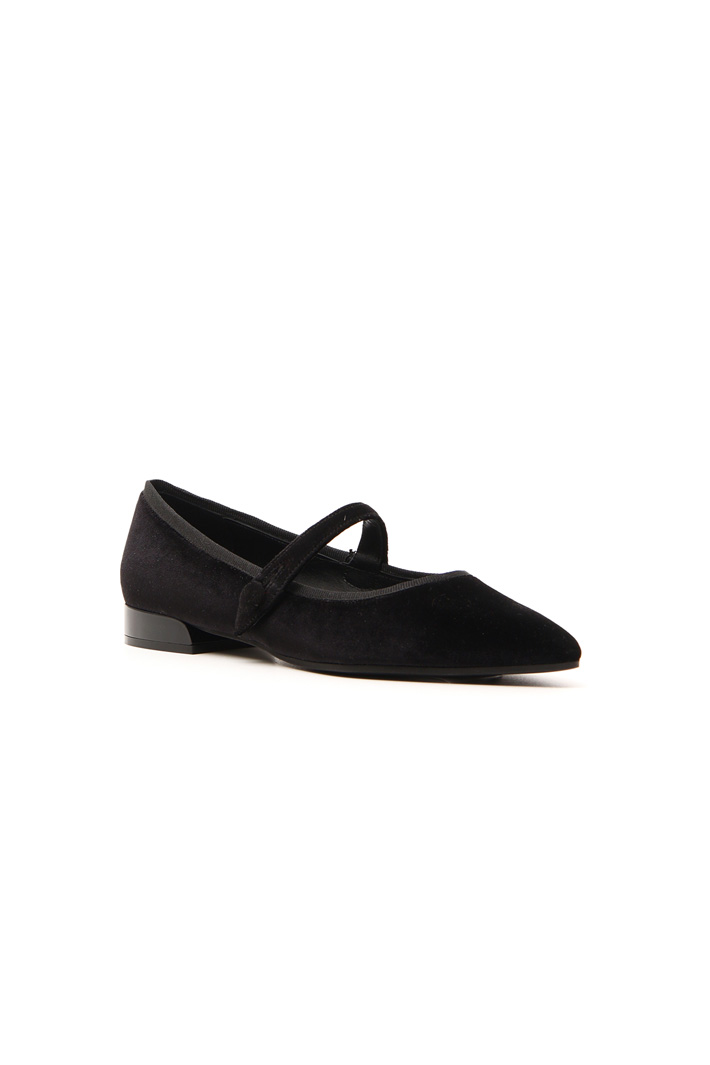 Velvet ballerinas Intrend Velvet ballerinas Intrend