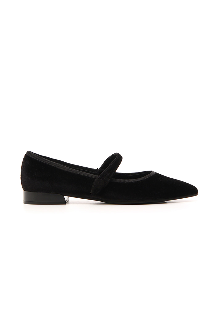 Velvet ballerinas Intrend Velvet ballerinas Intrend