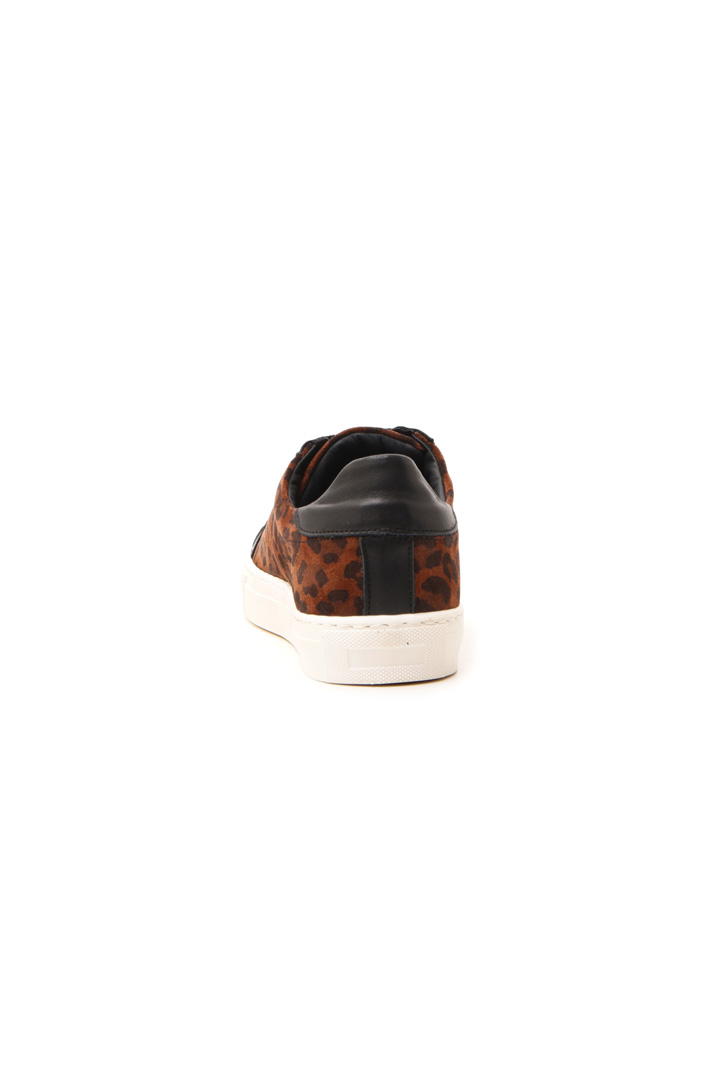 Printed suede sneakers Intrend Printed suede sneakers Intrend