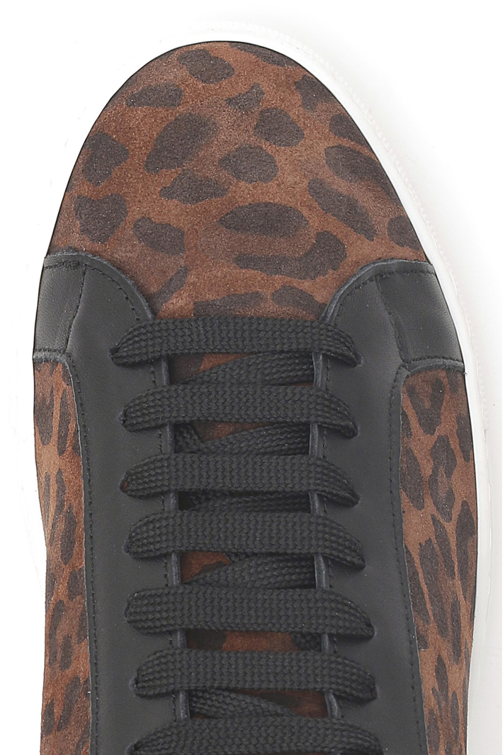 Printed suede sneakers Intrend Printed suede sneakers Intrend