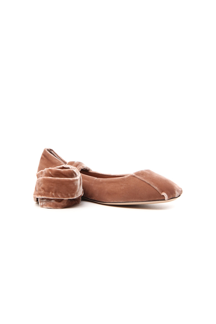Velvet ballerinas Intrend Velvet ballerinas Intrend