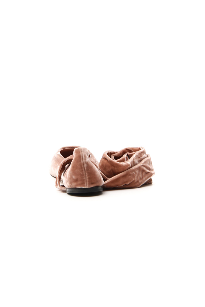 Velvet ballerinas Intrend Velvet ballerinas Intrend