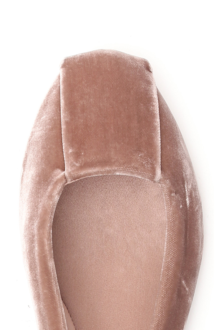 Velvet ballerinas Intrend Velvet ballerinas Intrend