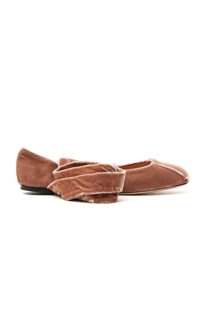 Velvet ballerinas Intrend Velvet ballerinas Intrend