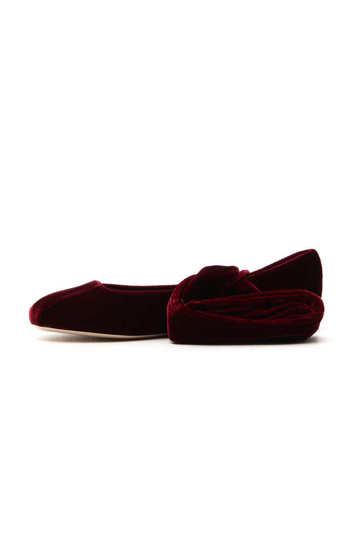 Velvet ballerina Intrend Velvet ballerina Intrend