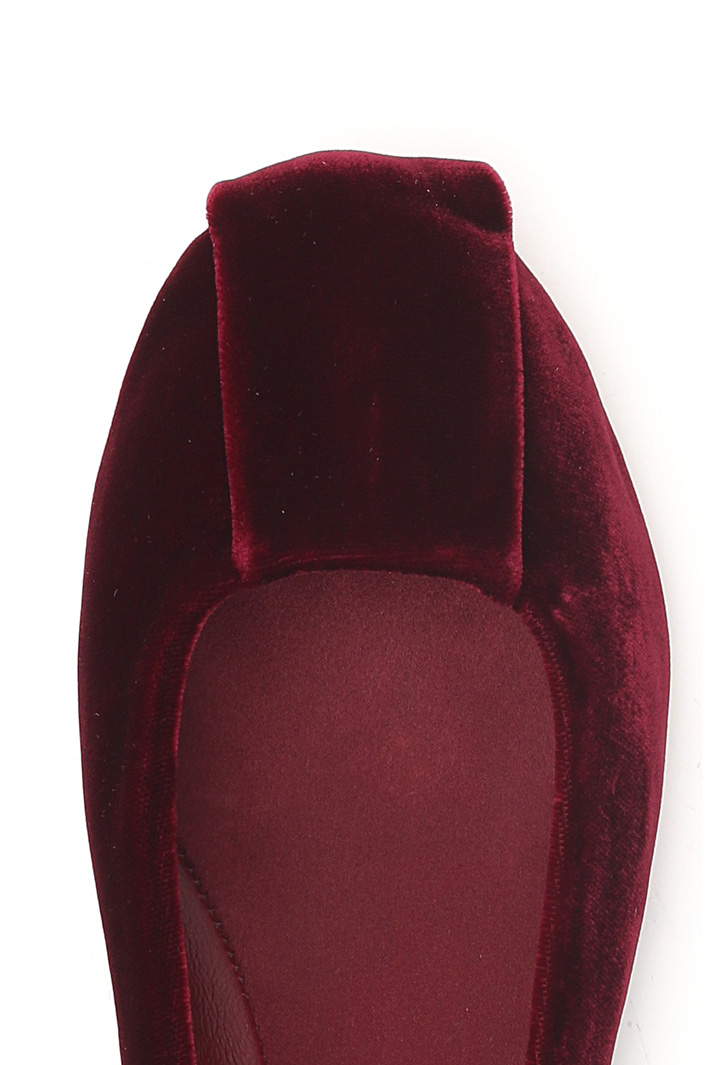 Velvet ballerina Intrend Velvet ballerina Intrend