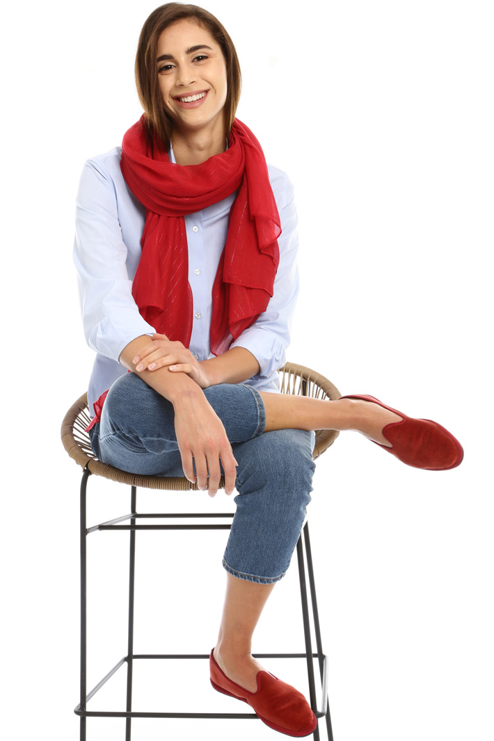 Lame gauze scarf
Intrend Lame gauze scarf
Intrend