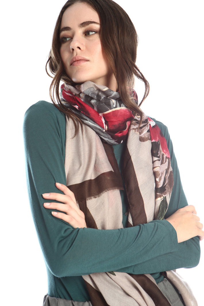 Printed muslin foulard Intrend Printed muslin foulard Intrend