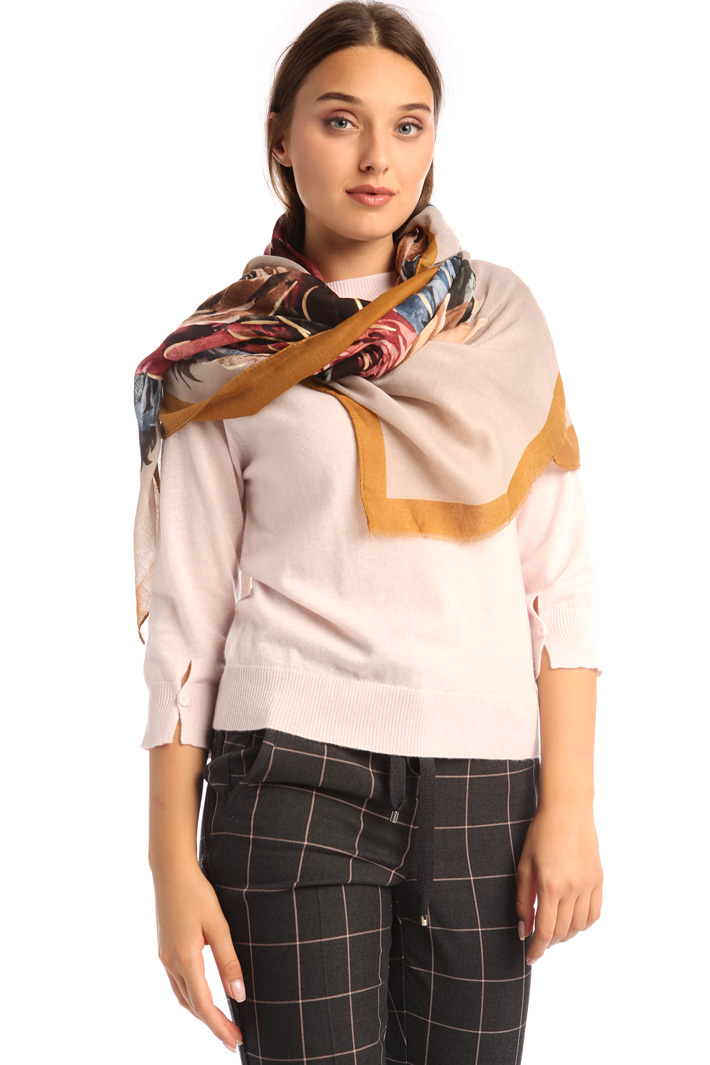 Printed muslin foulard Intrend Printed muslin foulard Intrend