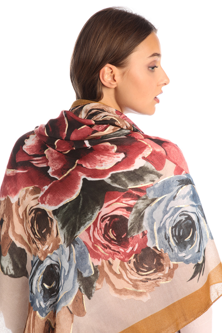 Printed muslin foulard Intrend Printed muslin foulard Intrend