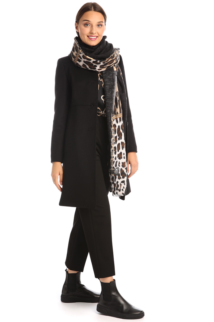 Fringed scarf Intrend Fringed scarf Intrend