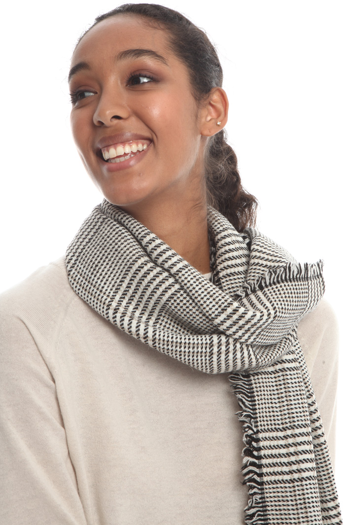 Wool and alpaca scarf Intrend Wool and alpaca scarf Intrend