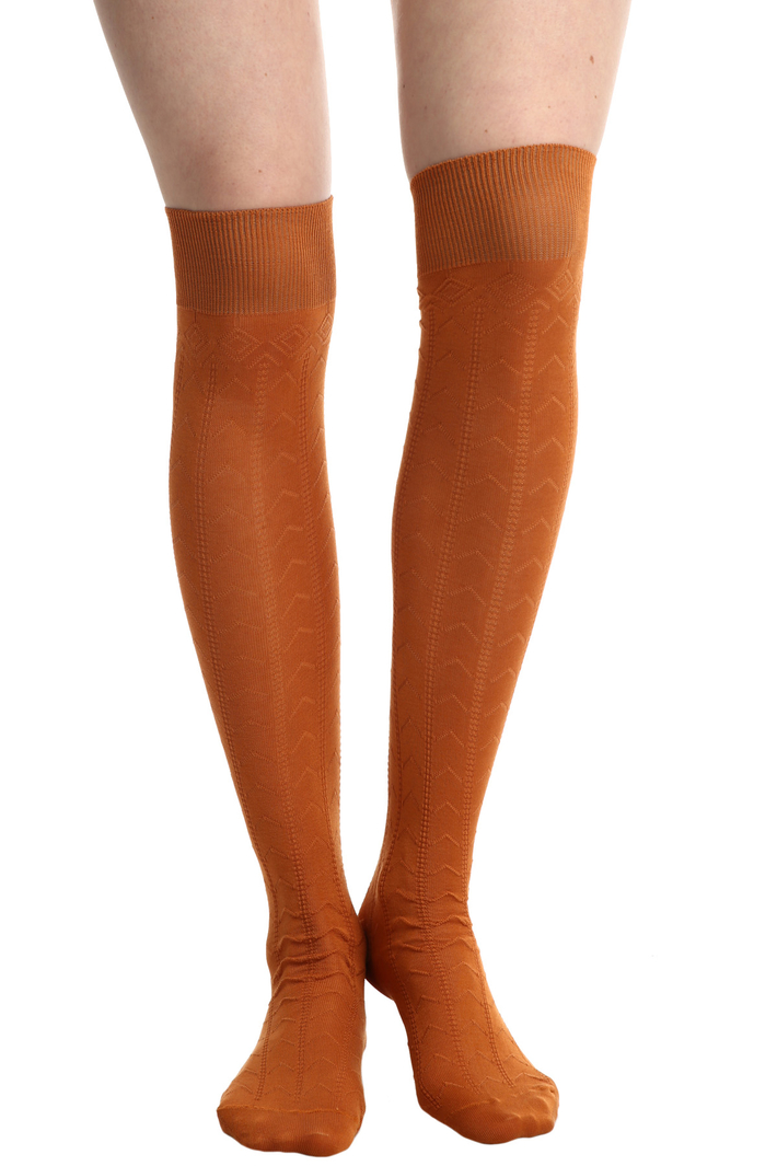 Cotton over-the-knee socks Intrend Cotton over-the-knee socks Intrend