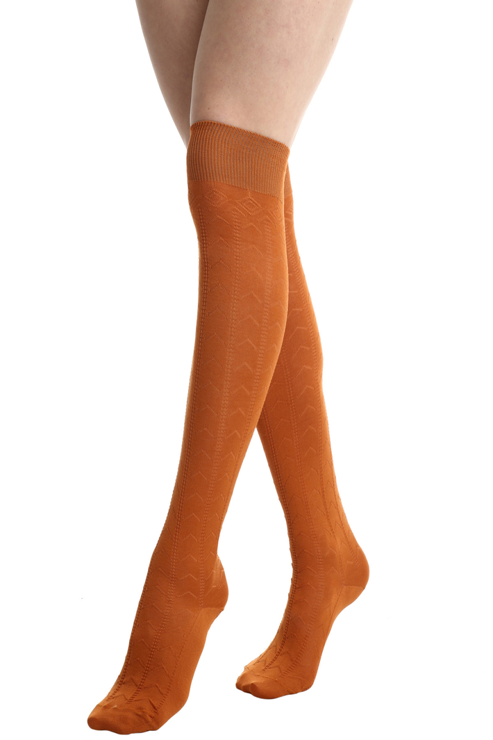 Cotton over-the-knee socks Intrend Cotton over-the-knee socks Intrend