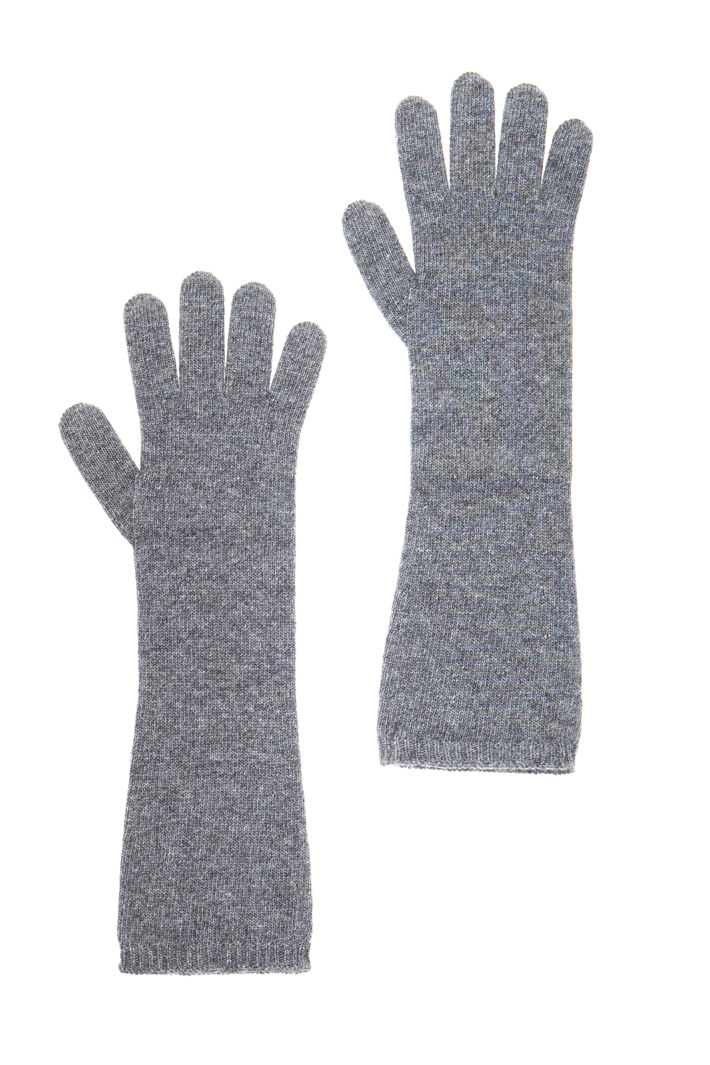 Long knitted gloves Intrend Long knitted gloves Intrend