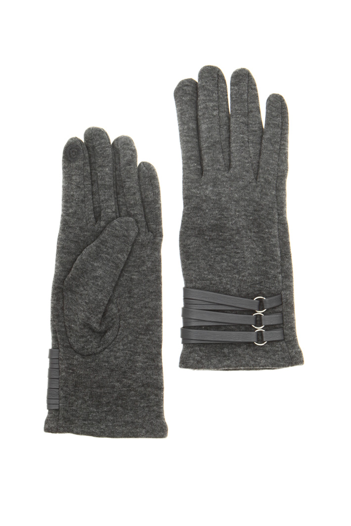 Gloves with ribbons Intrend Gloves with ribbons Intrend