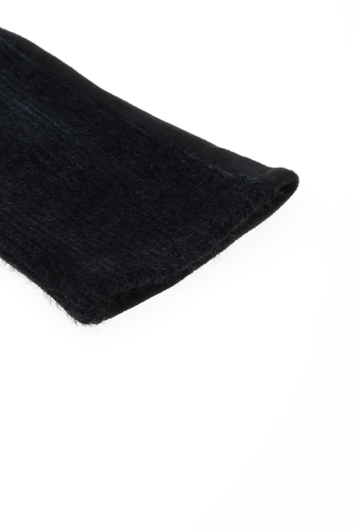 Suede and velvet gloves Intrend Suede and velvet gloves Intrend