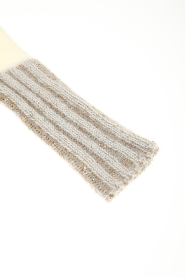 Knit mohair gloves Intrend Knit mohair gloves Intrend