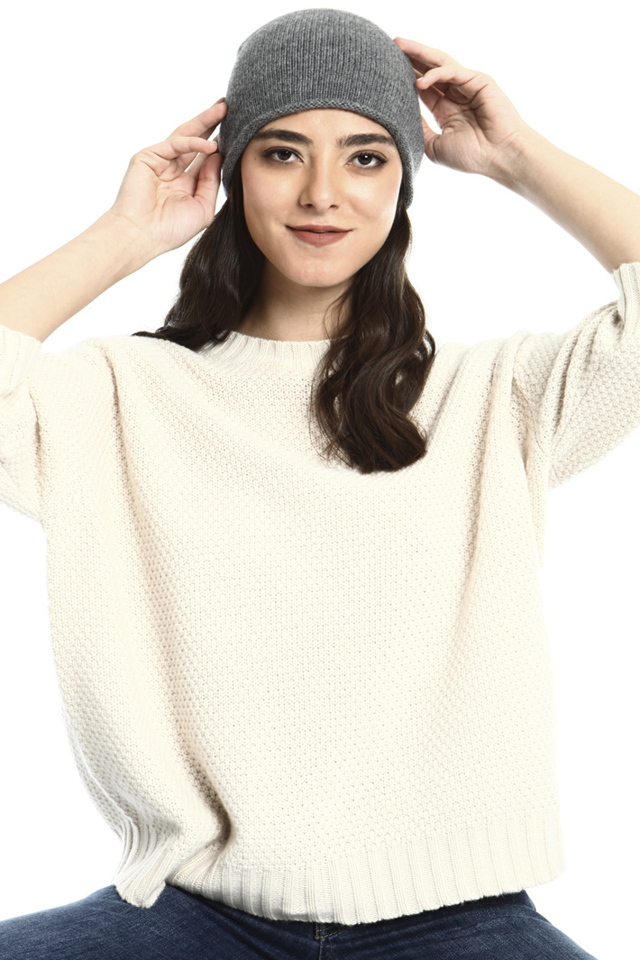 Knitted beanie Intrend Knitted beanie Intrend