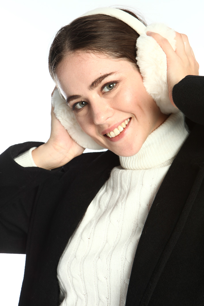 Plush ear muffs Intrend Plush ear muffs Intrend