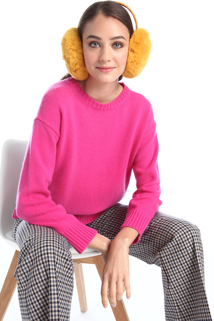 Plush ear muffs Intrend Plush ear muffs Intrend