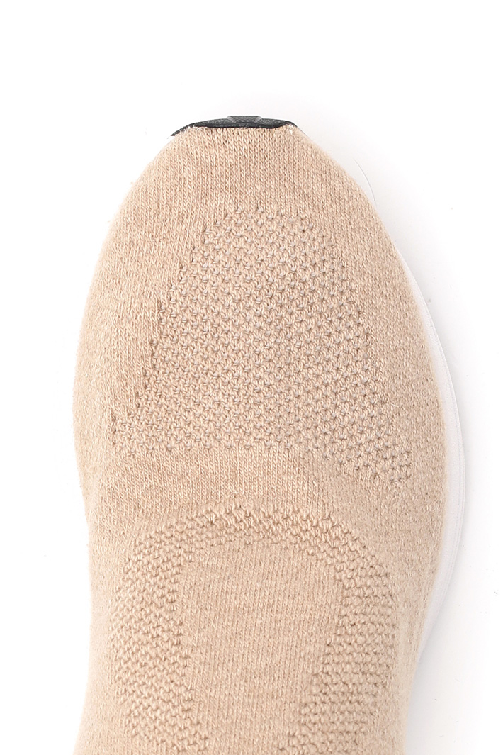 Knit slip-on sneaker Intrend Knit slip-on sneaker Intrend