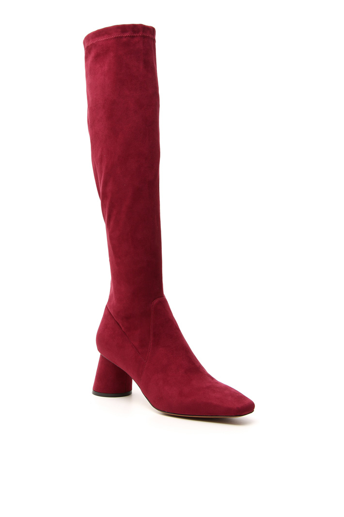 Suede effect slim boots Intrend Suede effect slim boots Intrend