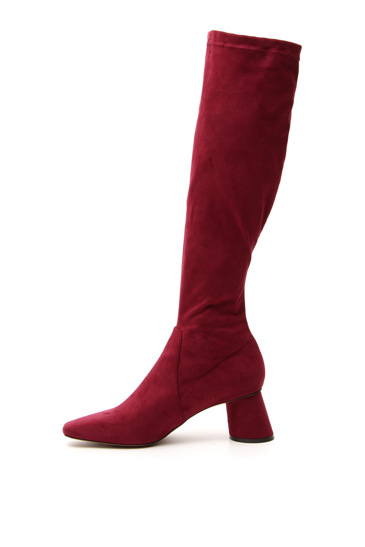 Suede effect slim boots Intrend Suede effect slim boots Intrend