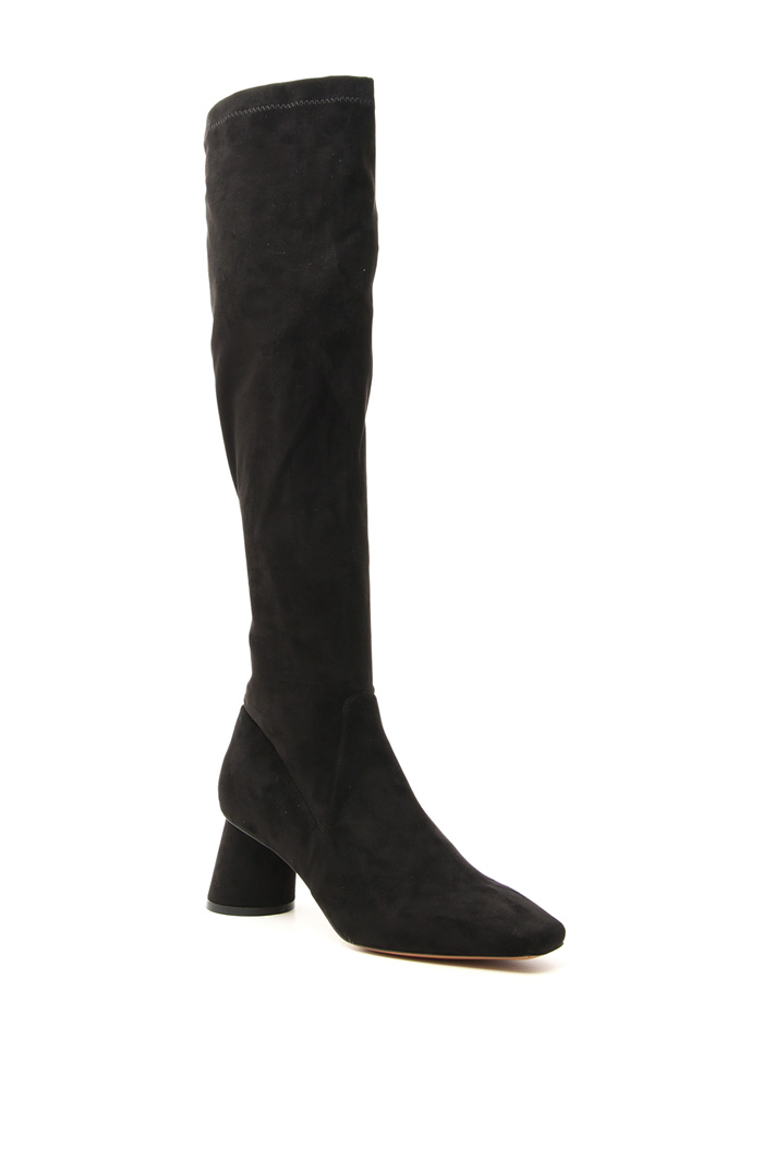 Suede effect slim boots Intrend Suede effect slim boots Intrend