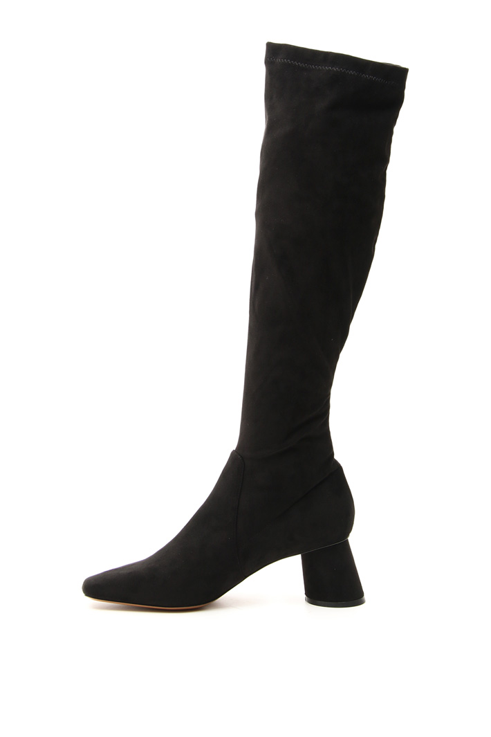 Suede effect slim boots Intrend Suede effect slim boots Intrend