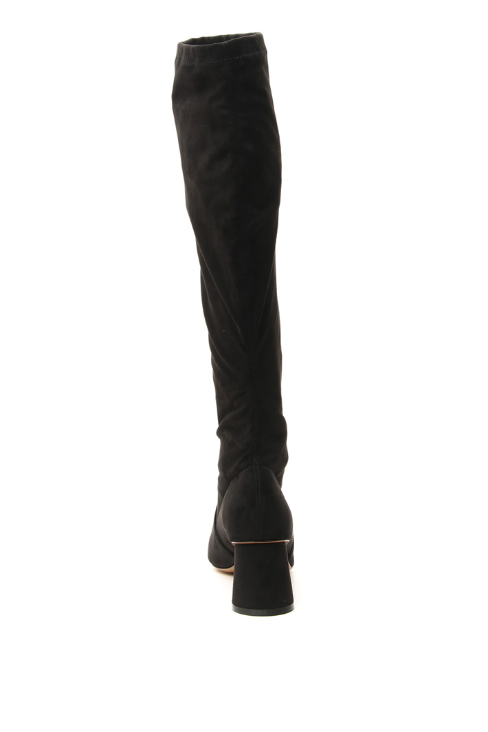 Suede effect slim boots Intrend Suede effect slim boots Intrend