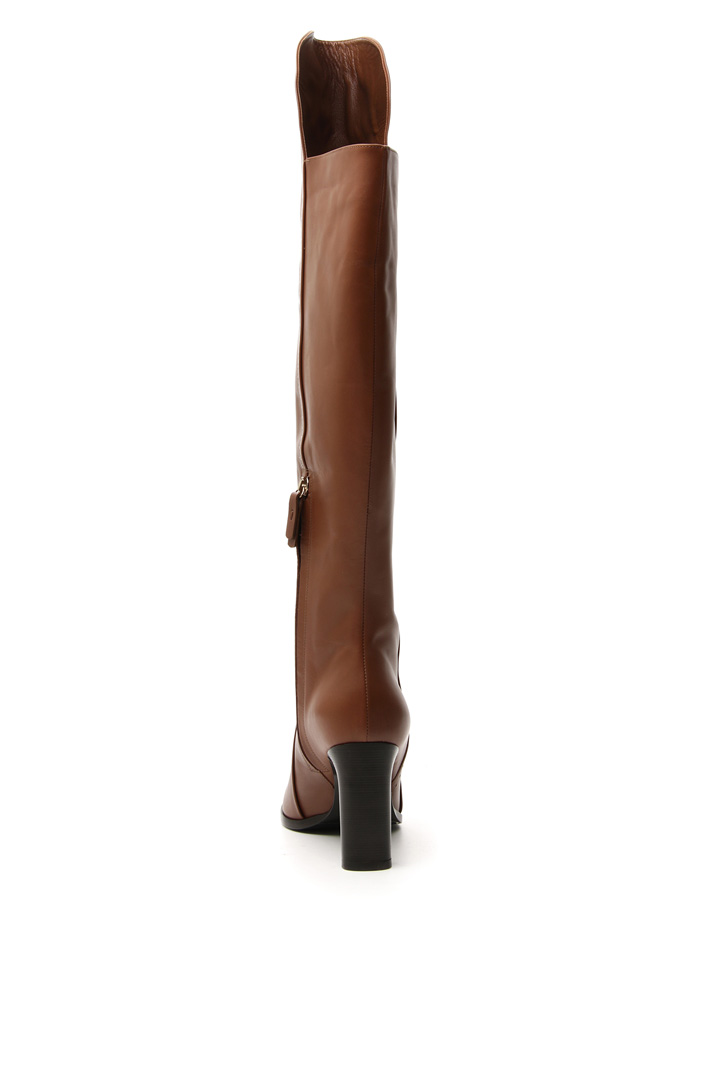 High boots in leather Intrend High boots in leather Intrend