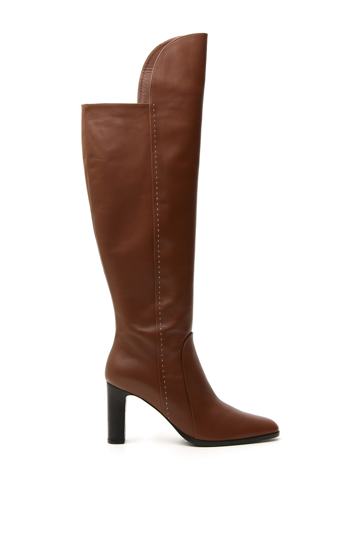 High boots in leather Intrend High boots in leather Intrend