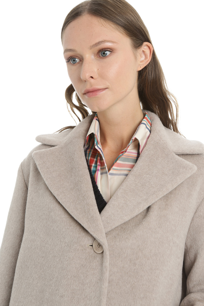 Wool and alpaca coat Intrend Wool and alpaca coat Intrend