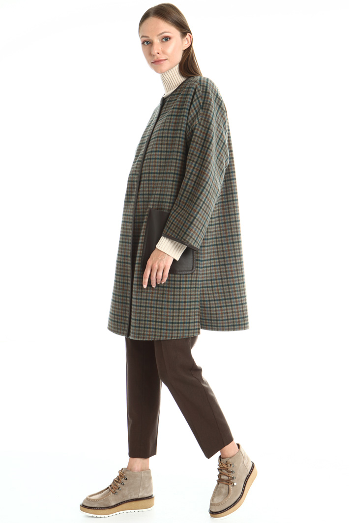 Reversible wool blend coat Intrend Reversible wool blend coat Intrend