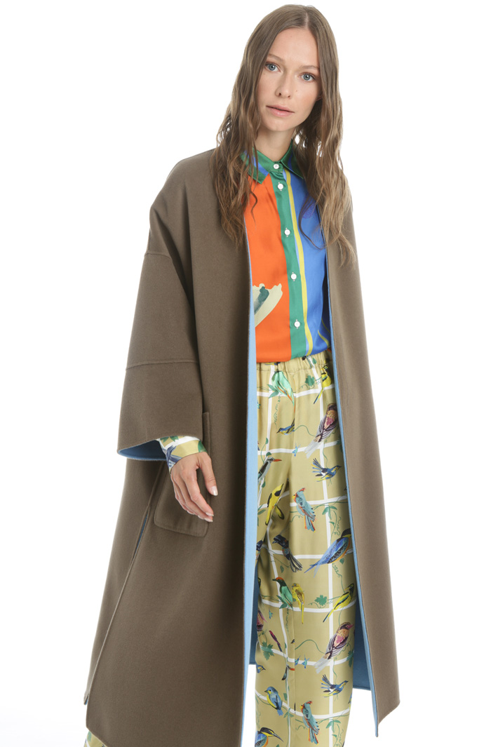 Reversible wool coat Intrend Reversible wool coat Intrend