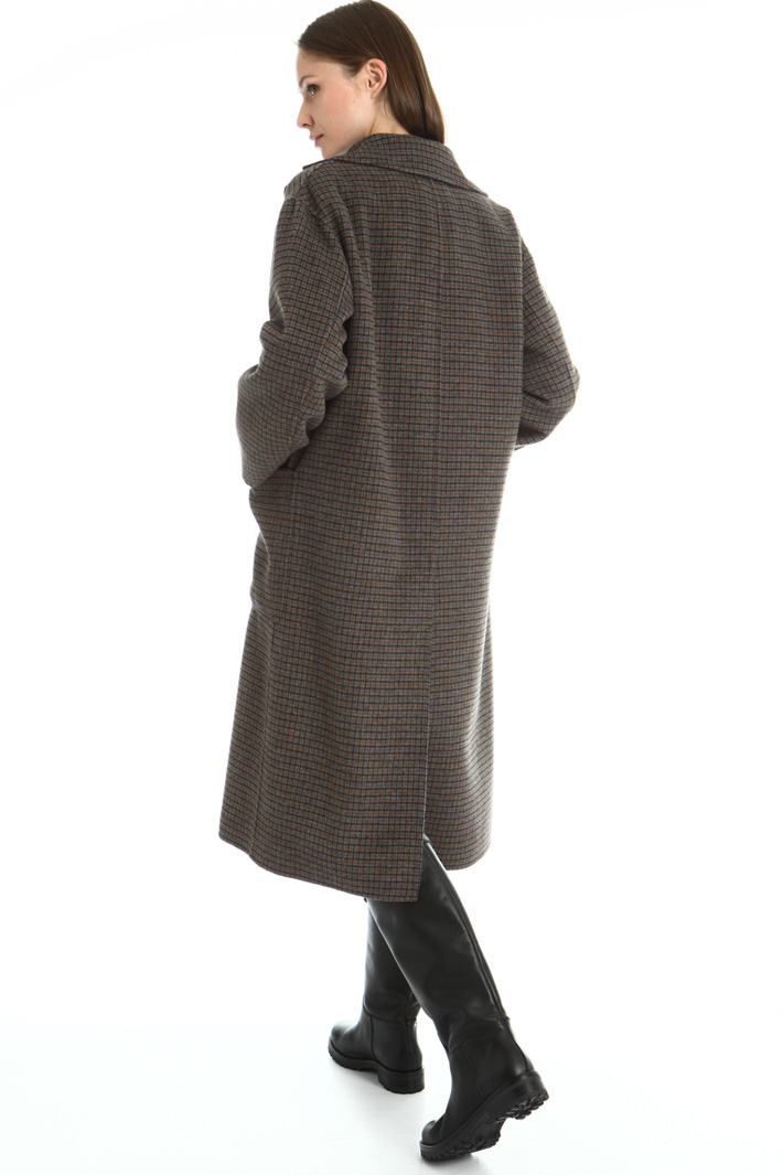 Yarn dyed double wool coat Intrend Yarn dyed double wool coat Intrend