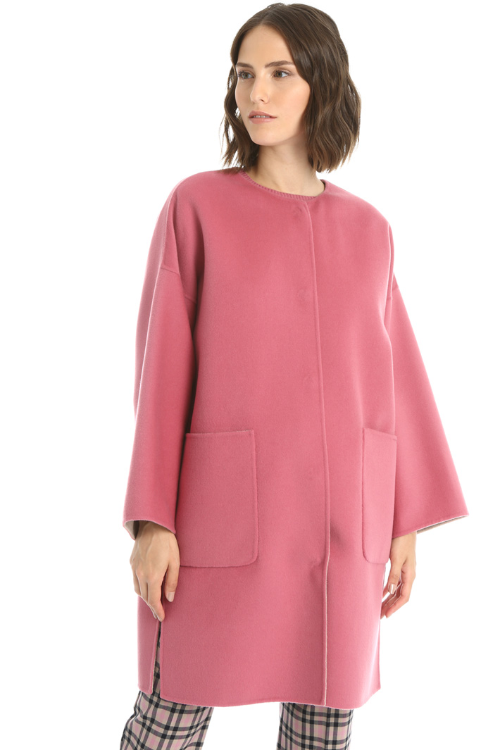 Reversible wool coat Intrend Reversible wool coat Intrend