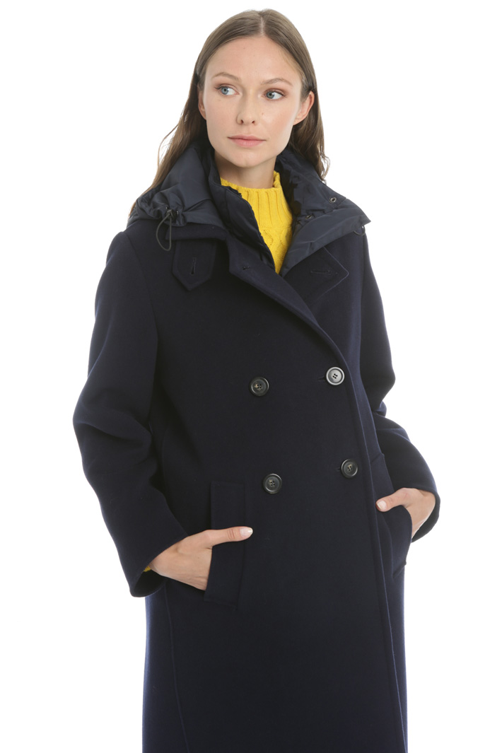 Wool coat with vest Intrend Wool coat with vest Intrend