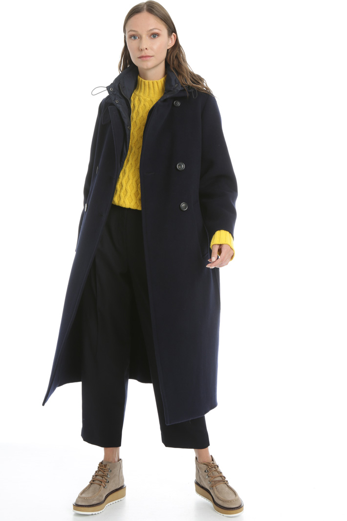Wool coat with vest Intrend Wool coat with vest Intrend