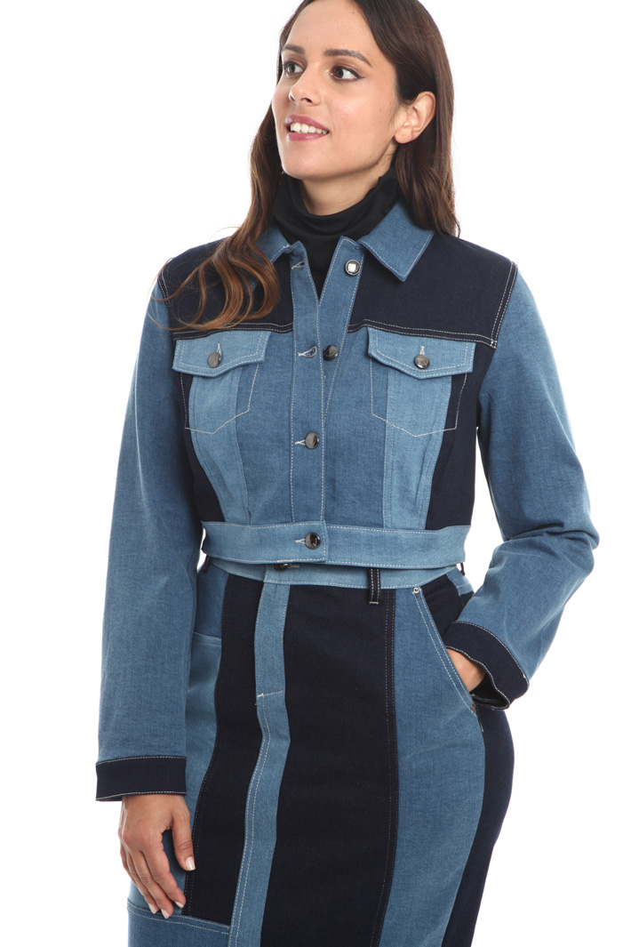 Stretch denim jacket Intrend Stretch denim jacket Intrend