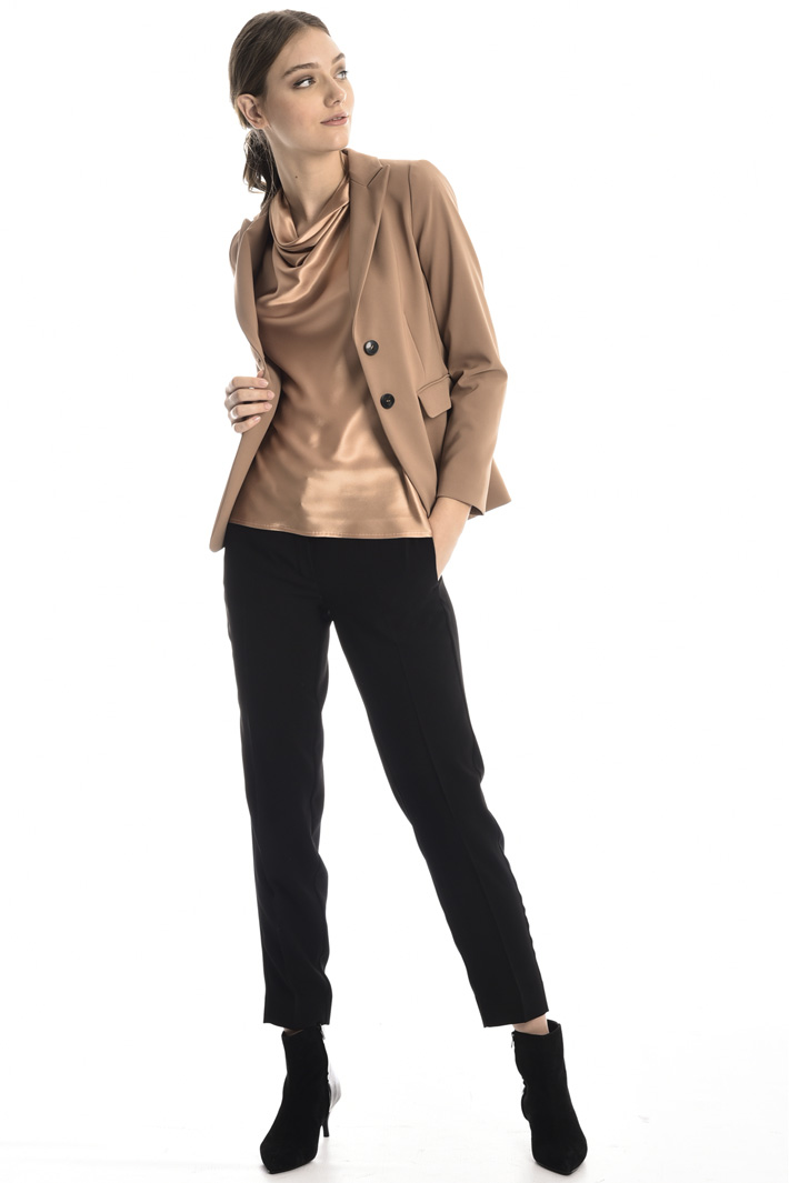 Two button twill blazer Intrend Two button twill blazer Intrend