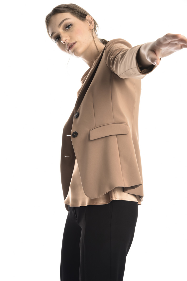 Two button twill blazer Intrend Two button twill blazer Intrend