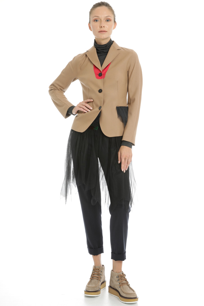 Wool flannel blazer Intrend Wool flannel blazer Intrend