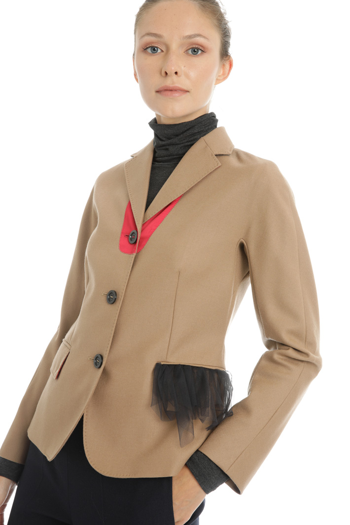 Wool flannel blazer Intrend Wool flannel blazer Intrend