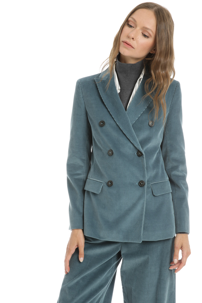 Cotton corduroy blazer Intrend Cotton corduroy blazer Intrend