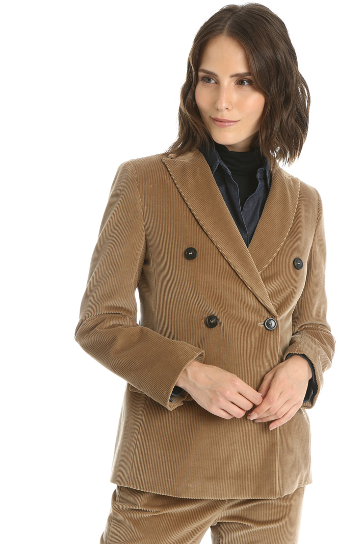 Cotton corduroy blazer Intrend Cotton corduroy blazer Intrend