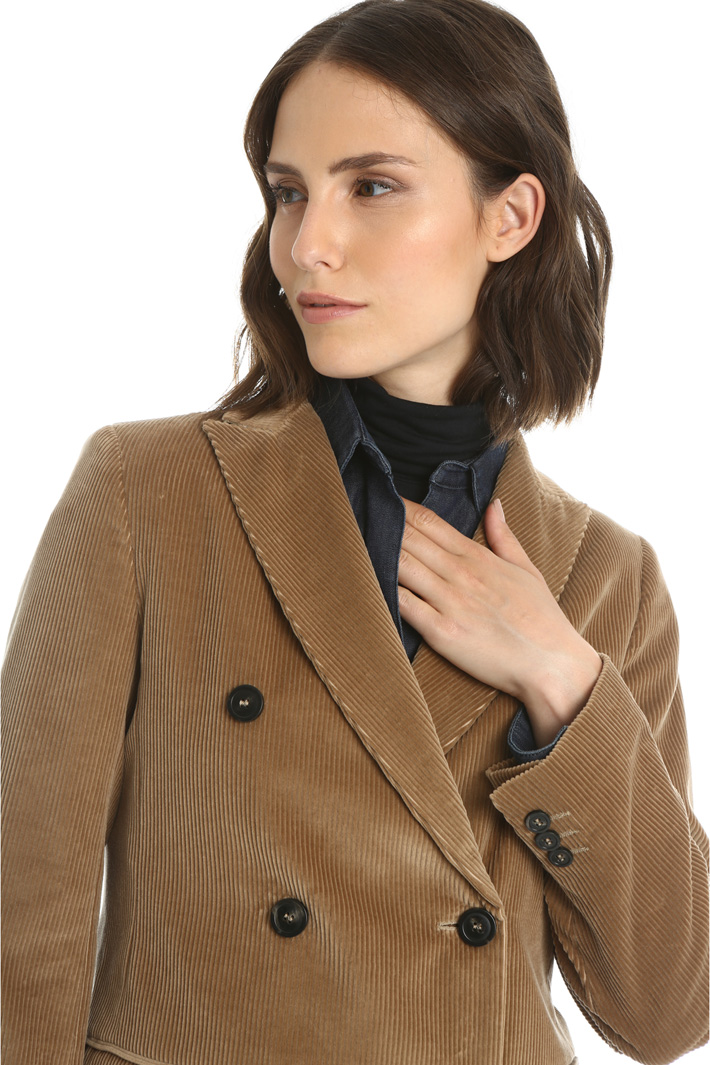 Cotton corduroy blazer Intrend Cotton corduroy blazer Intrend